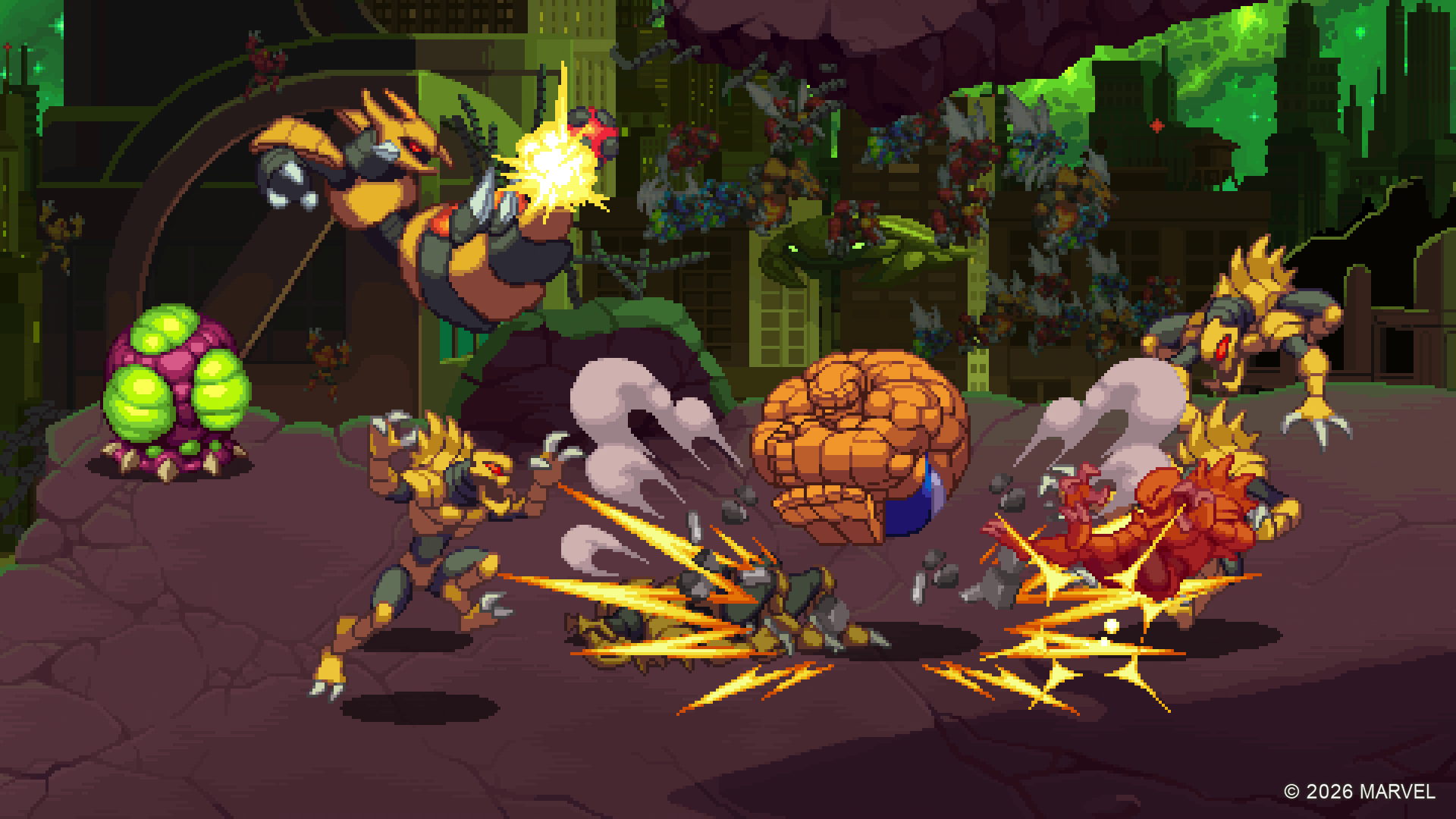 『Marvel Cosmic Invasion』にサイクロップス＆ザ・シングが加わるDLC第1弾がサプライズ配信開始