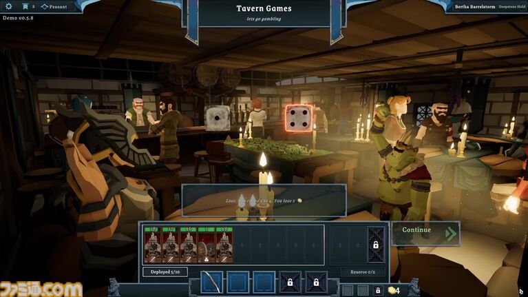 『Tabletop Tavern』酒場の卓上で軍勢を指揮するローグライクRTSが6月12日より配信。ヴァイキング、エルフなどを率いて戦場を支配せよ