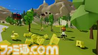 『ヨーデルゴルフ』会話がリアルタイムで3D文字として出現するオープンワールドゴルフゲームが発表。ひとつのボールを共有してカップインを目指す。ビットサミットにも出展