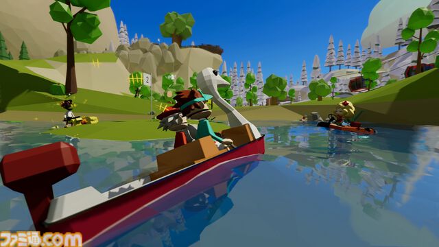 『ヨーデルゴルフ』会話がリアルタイムで3D文字として出現するオープンワールドゴルフゲームが発表。ひとつのボールを共有してカップインを目指す。ビットサミットにも出展