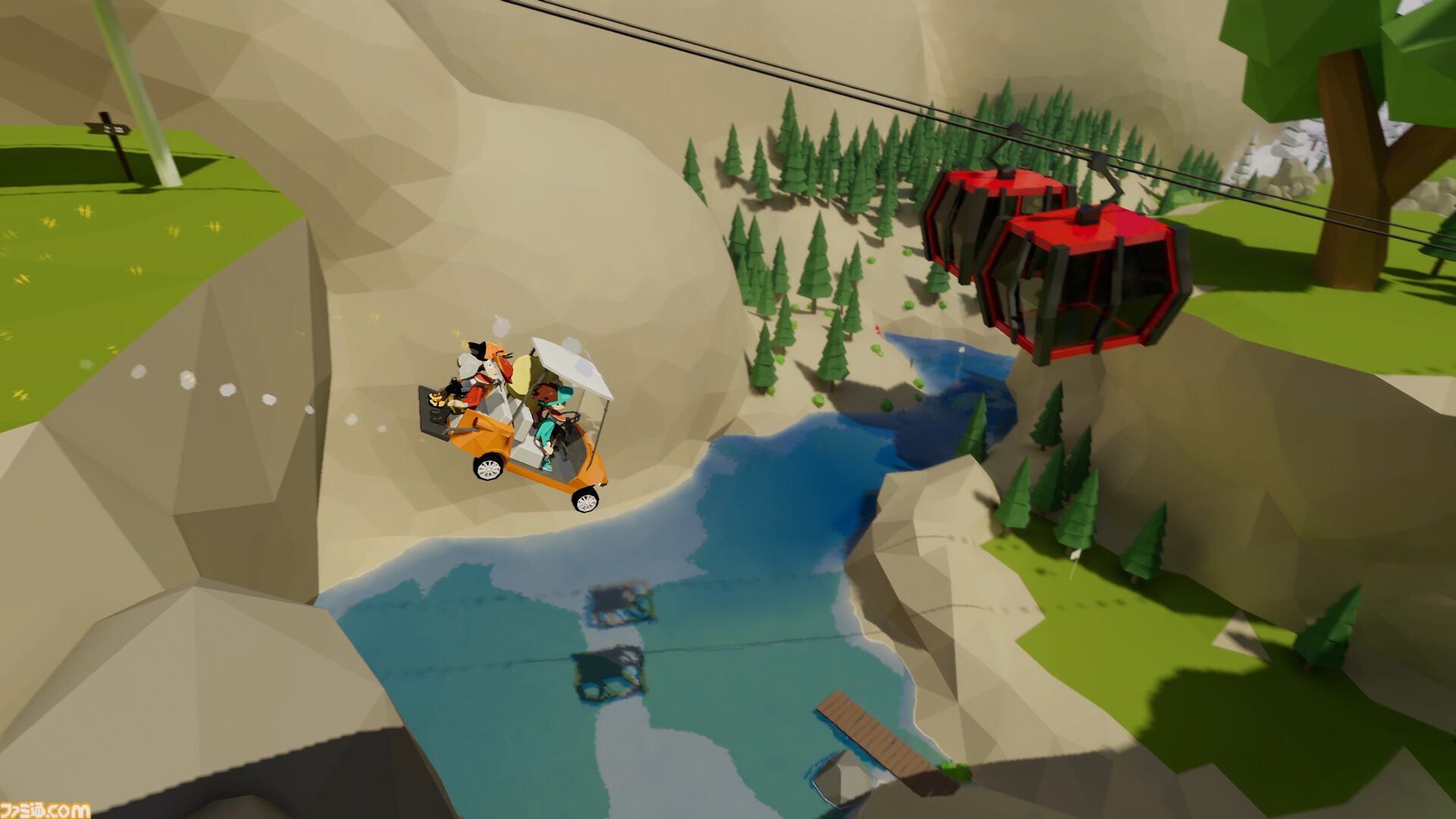 『ヨーデルゴルフ』会話がリアルタイムで3D文字として出現するオープンワールドゴルフゲームが発表。ひとつのボールを共有してカップインを目指す。ビットサミットにも出展