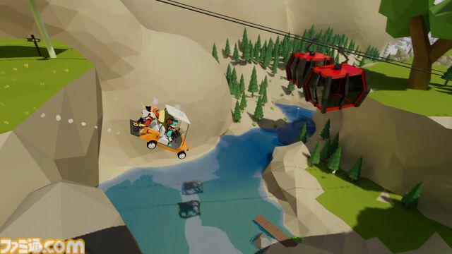 『ヨーデルゴルフ』会話がリアルタイムで3D文字として出現するオープンワールドゴルフゲームが発表。ひとつのボールを共有してカップインを目指す。ビットサミットにも出展