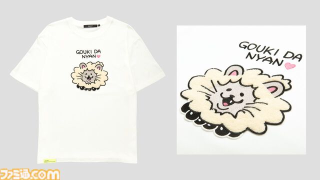 【スト6】『がんばれジュリちゃん』豪鬼ニャンの刺繍Tシャツ、マスコットキーホルダーが登場。3周年記念グッズとあわせて本日（5/20）より予約受付が開始