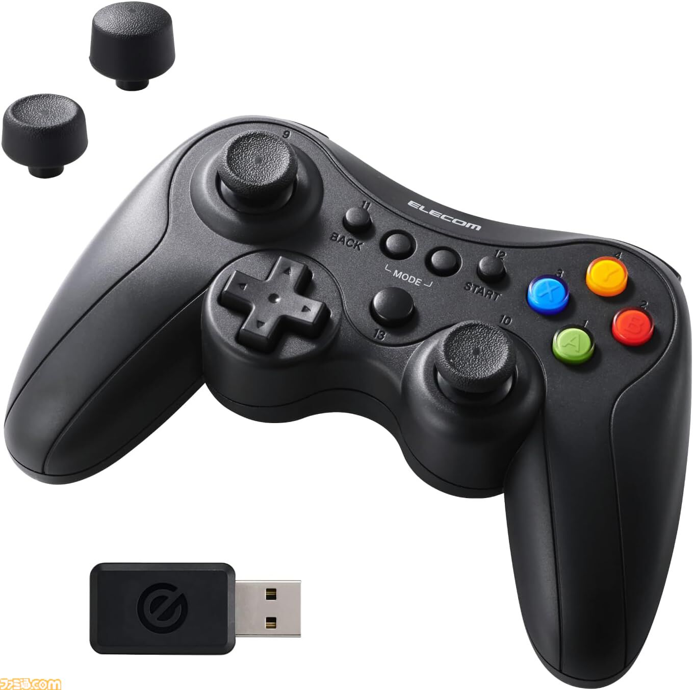 エレコム、FPS向けワイヤレスゲームパッド発売。PS/Xbox配置に対応した2モデル、最大約16時間プレイ可能＆13ボタン搭載で精密エイムをサポート