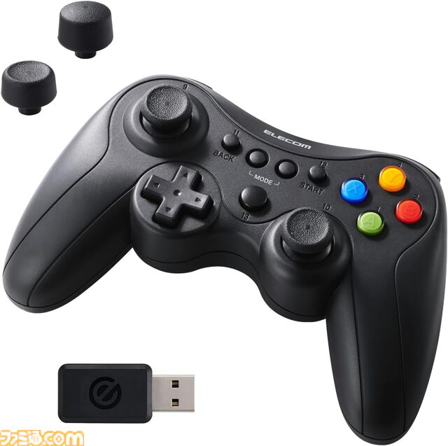 エレコム、FPS向けワイヤレスゲームパッド発売。PS/Xbox配置に対応した2モデル、最大約16時間プレイ可能＆13ボタン搭載で精密エイムをサポート