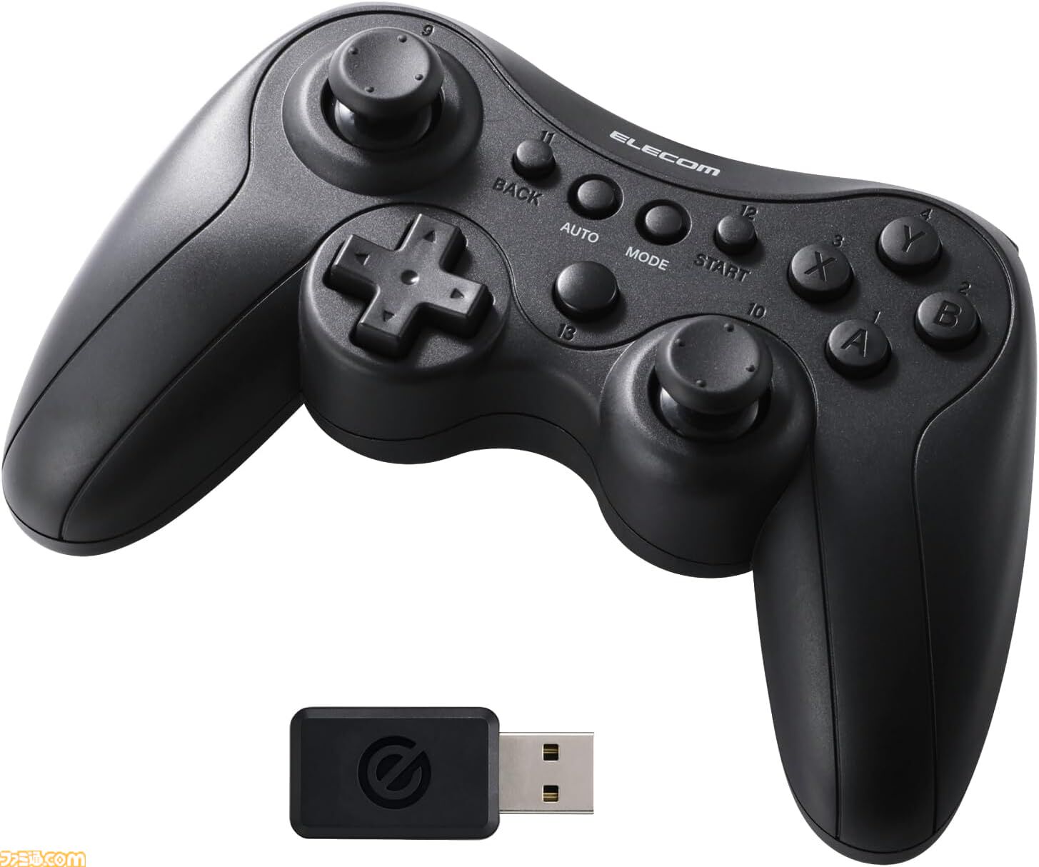 エレコム、FPS向けワイヤレスゲームパッド発売。PS/Xbox配置に対応した2モデル、最大約16時間プレイ可能＆13ボタン搭載で精密エイムをサポート