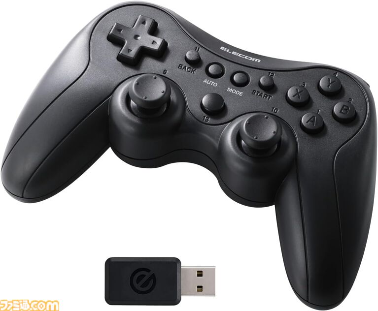エレコム、FPS向けワイヤレスゲームパッド発売。PS/Xbox配置に対応した2モデル、最大約16時間プレイ可能&13ボタン搭載で精密エイムをサポート