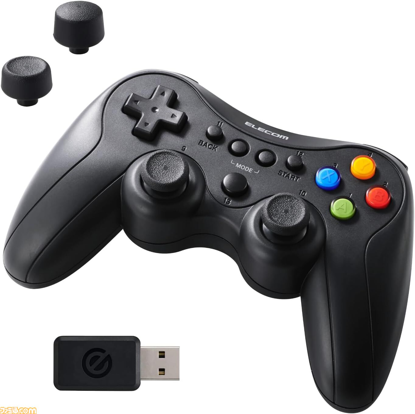 エレコム、FPS向けワイヤレスゲームパッド発売。PS/Xbox配置に対応した2モデル、最大約16時間プレイ可能＆13ボタン搭載で精密エイムをサポート