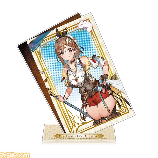 『ライザのアトリエ3』パッケージ絵のライザが1/7スケールフィギュアになって登場。エビテン限定特典でアクリルブロック＆カード型アクスタが付属