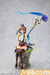 『ライザのアトリエ3』パッケージ絵のライザが1/7スケールフィギュアになって登場。エビテン限定特典でアクリルブロック＆カード型アクスタが付属