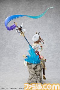 『ライザのアトリエ3』パッケージ絵のライザが1/7スケールフィギュアになって登場。エビテン限定特典でアクリルブロック＆カード型アクスタが付属