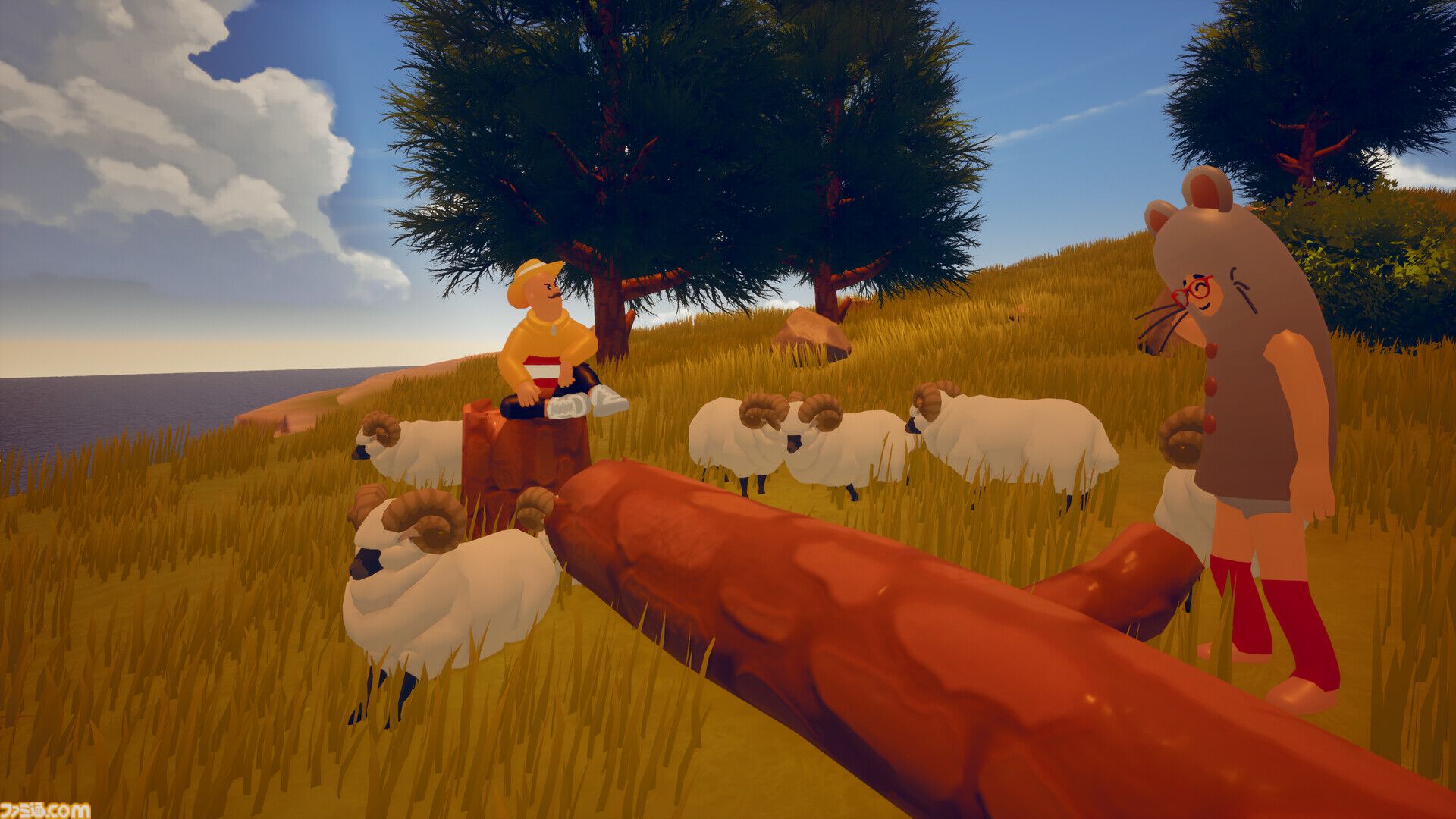『Baaad Trip』最大4人プレイが可能な羊誘導ゲームのトレーラーが公開。アナログな地図を手に物資を集め、道を拓く