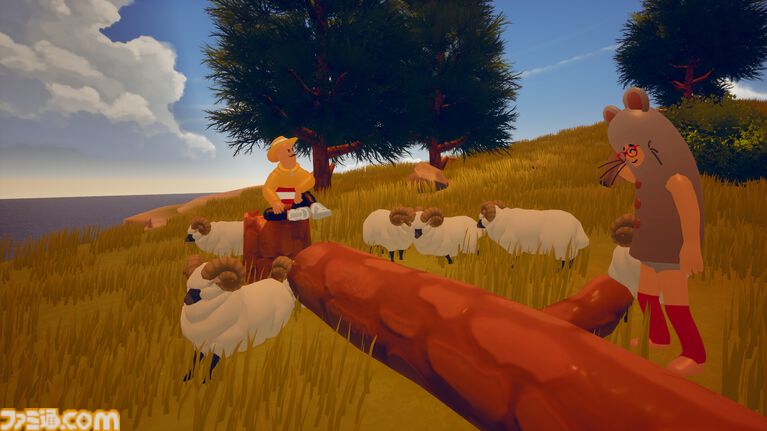 『Baaad Trip』最大4人プレイが可能な羊誘導ゲームのトレーラーが公開。アナログな地図を手に物資を集め、道を拓く