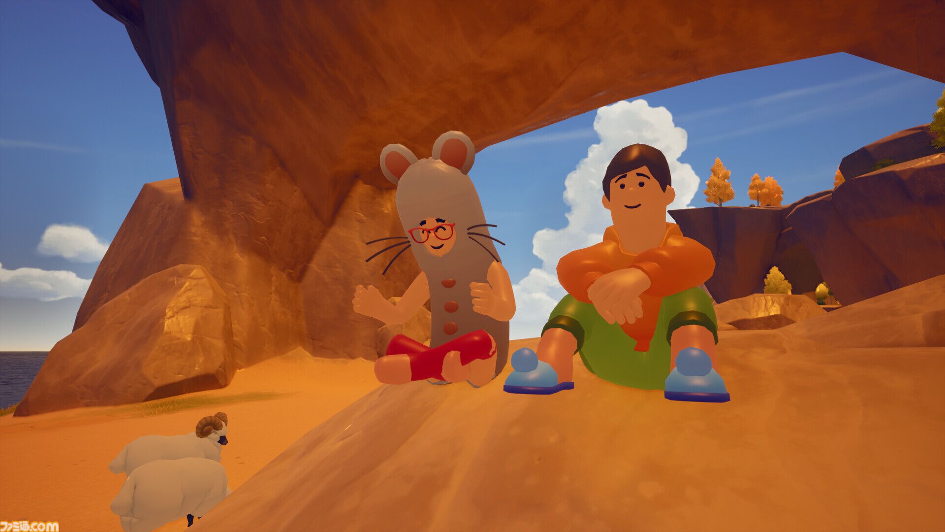 『Baaad Trip』最大4人プレイが可能な羊誘導ゲームのトレーラーが公開。アナログな地図を手に物資を集め、道を拓く