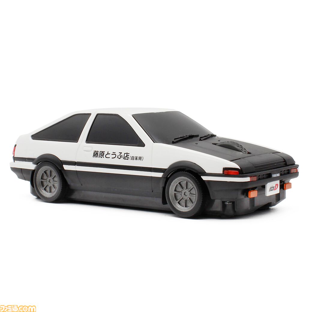 頭文字D』藤原拓海の愛車ハチロク・トレノ（AE86）無線マウス。新
