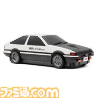 『頭文字D』藤原拓海の愛車ハチロク・トレノ（AE86）無線マウスの刷新モデルが発売。ライト開閉ギミックを搭載し、操作時の安定感と快適性も両立