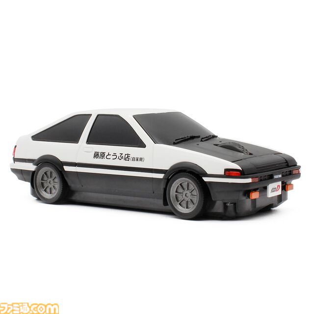 『頭文字D』藤原拓海の愛車ハチロク・トレノ（AE86）無線マウスの刷新モデルが発売。ライト開閉ギミックを搭載し、操作時の安定感と快適性も両立