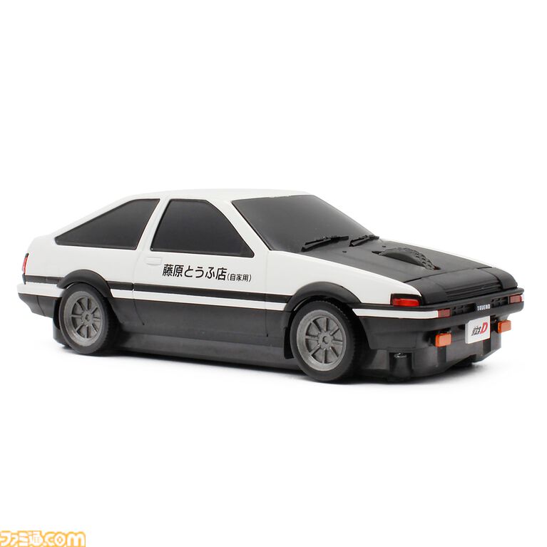 『頭文字D』藤原拓海の愛車ハチロク・トレノ（AE86）無線マウスの刷新モデルが発売。ライト開閉ギミックを搭載し、操作時の安定感と快適性も両立
