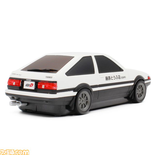 『頭文字D』藤原拓海の愛車ハチロク・トレノ（AE86）無線マウスの刷新モデルが発売。ライト開閉ギミックを搭載し、操作時の安定感と快適性も両立