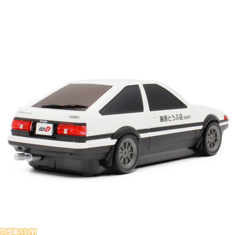 『頭文字D』藤原拓海の愛車ハチロク・トレノ（AE86）無線マウスの刷新モデルが発売。ライト開閉ギミックを搭載し、操作時の安定感と快適性も両立