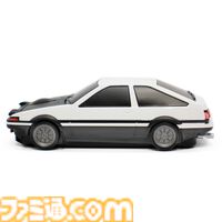 『頭文字D』藤原拓海の愛車ハチロク・トレノ（AE86）無線マウスの刷新モデルが発売。ライト開閉ギミックを搭載し、操作時の安定感と快適性も両立