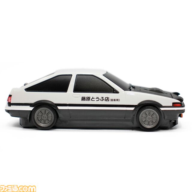『頭文字D』藤原拓海の愛車ハチロク・トレノ（AE86）無線マウスの刷新モデルが発売。ライト開閉ギミックを搭載し、操作時の安定感と快適性も両立