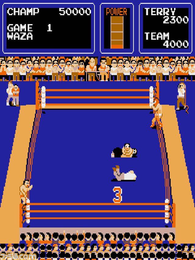 【アケアカ】『ザ・ビッグ・プロレスリング』が5月21日に配信開始。1983年にテクノスジャパンから発売されたプロレスゲーム