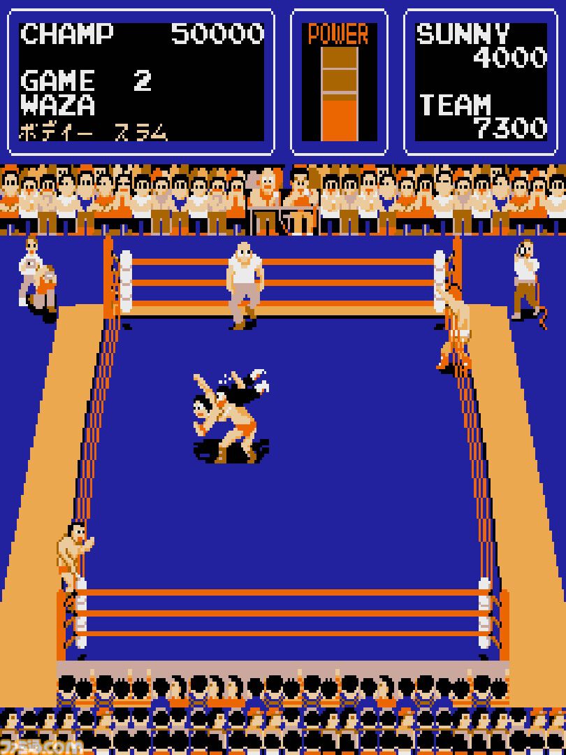 【アケアカ】『ザ・ビッグ・プロレスリング』が5月21日に配信開始。1983年にテクノスジャパンから発売されたプロレスゲーム