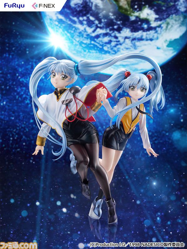 『機動戦艦ナデシコ』1/7スケールのルリのフィギュアが登場。11歳と16歳の姿が同時に楽しめる豪華仕様
