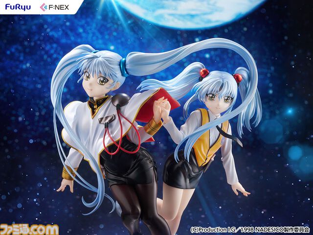 『機動戦艦ナデシコ』1/7スケールのルリのフィギュアが登場。11歳と16歳の姿が同時に楽しめる豪華仕様