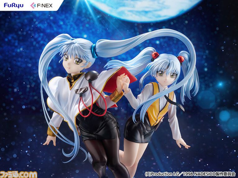 『機動戦艦ナデシコ』1/7スケールのルリのフィギュアが登場。11歳と16歳の姿が同時に楽しめる豪華仕様