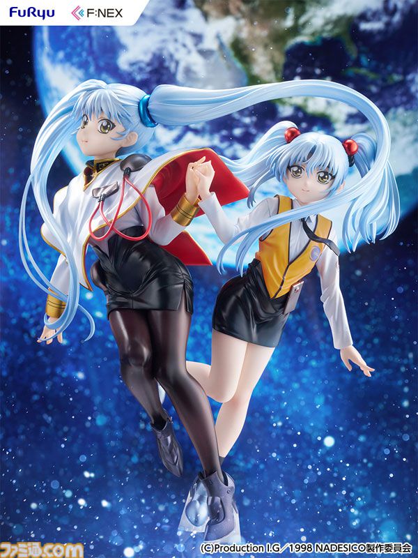 『機動戦艦ナデシコ』1/7スケールのルリのフィギュアが登場。11歳と16歳の姿が同時に楽しめる豪華仕様