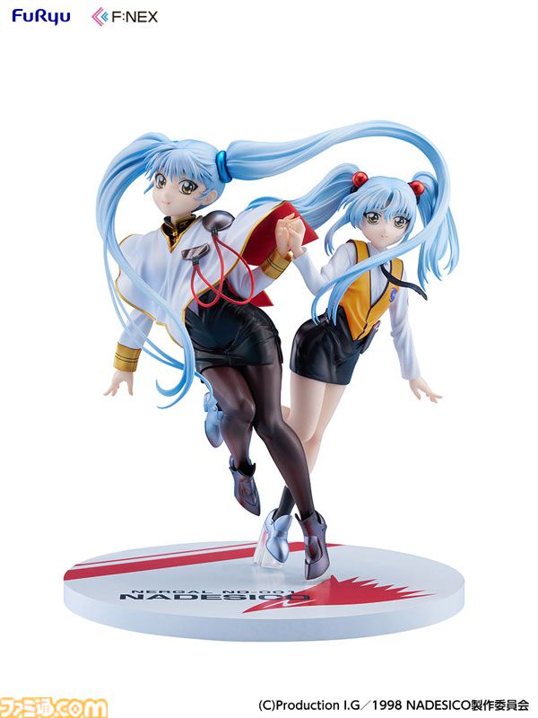 『機動戦艦ナデシコ』1/7スケールのルリのフィギュアが登場。11歳と16歳の姿が同時に楽しめる豪華仕様