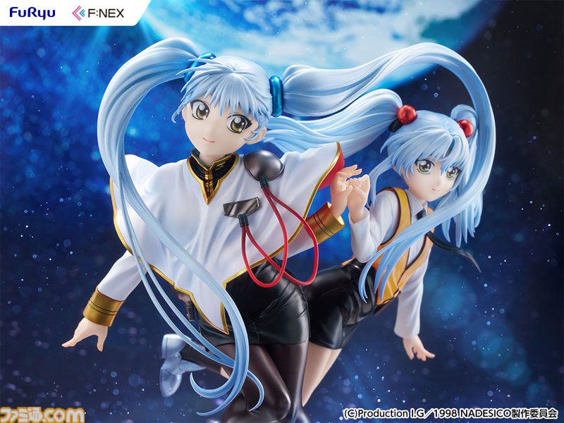 『機動戦艦ナデシコ』1/7スケールのルリのフィギュアが登場。11歳と16歳の姿が同時に楽しめる豪華仕様