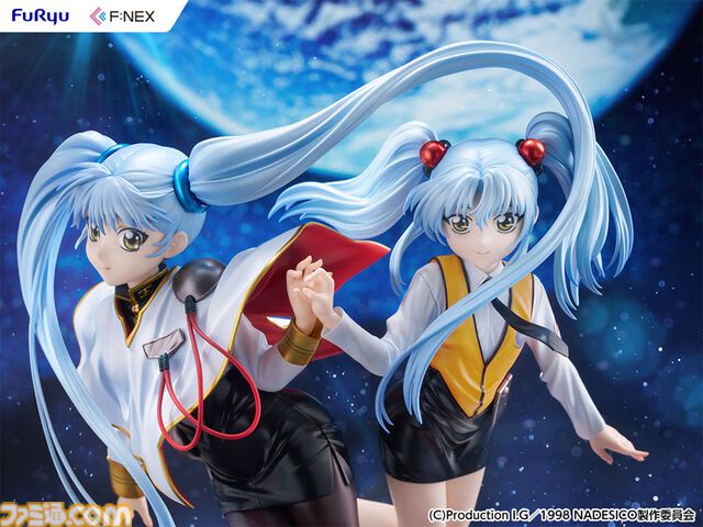 『機動戦艦ナデシコ』1/7スケールのルリのフィギュアが登場。11歳と16歳の姿が同時に楽しめる豪華仕様