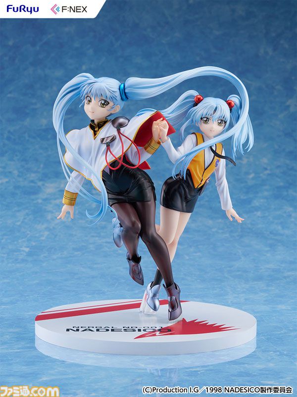 『機動戦艦ナデシコ』1/7スケールのルリのフィギュアが登場。11歳と16歳の姿が同時に楽しめる豪華仕様