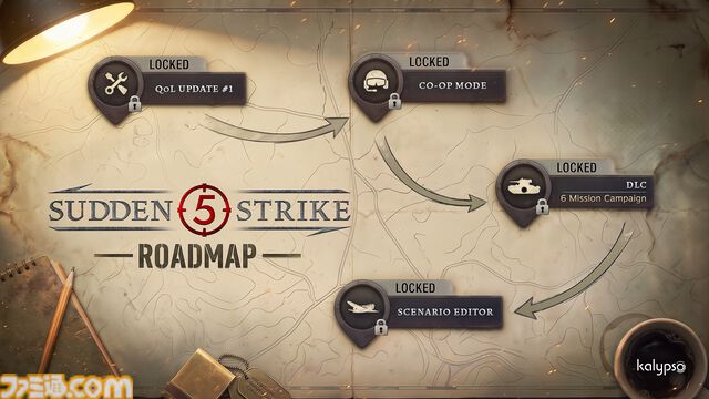 『サドン ストライク 5』第二次世界大戦をリアルに再現したミリタリーRTS、PS5版が本日（5/20）発売。部隊を指揮し敵軍の制圧・包囲・殲滅を目指す