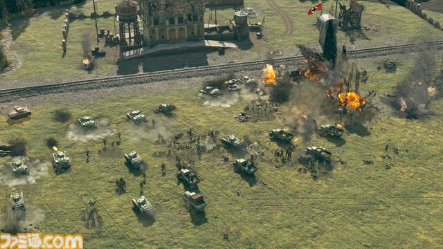 『サドン ストライク 5』第二次世界大戦をリアルに再現したミリタリーRTS、PS5版が本日（5/20）発売。部隊を指揮し敵軍の制圧・包囲・殲滅を目指す