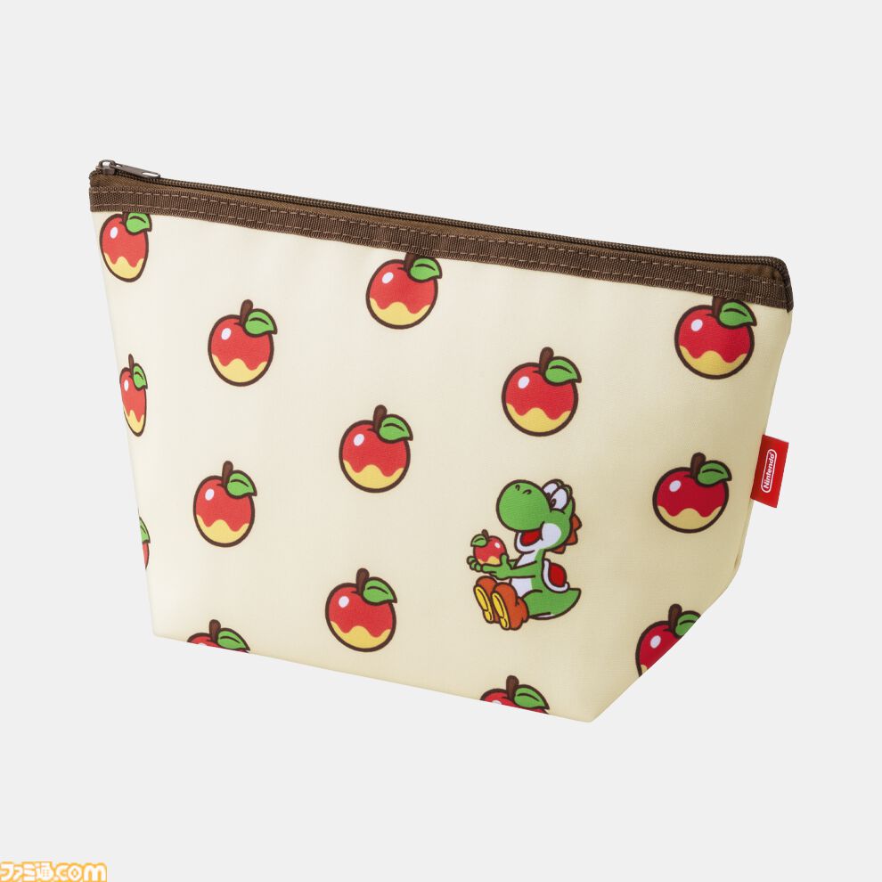 満腹になったヨッシーがかわいいトートバッグなど新商品がマイニンテンドーストアで発売。ヨッシーの保冷剤も同時発売。過去に発売されたタマゴ型キーケースもリニューアル
