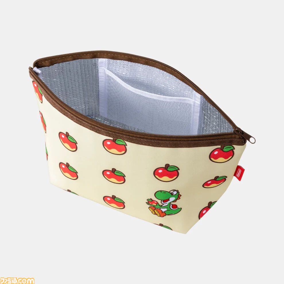 満腹になったヨッシーがかわいいトートバッグなど新商品がマイニンテンドーストアで発売。ヨッシーの保冷剤も同時発売。過去に発売されたタマゴ型キーケースもリニューアル