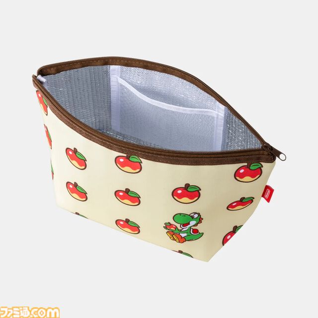 満腹になったヨッシーがかわいいトートバッグなど新商品がマイニンテンドーストアで発売。ヨッシーの保冷剤も同時発売。過去に発売されたタマゴ型キーケースもリニューアル
