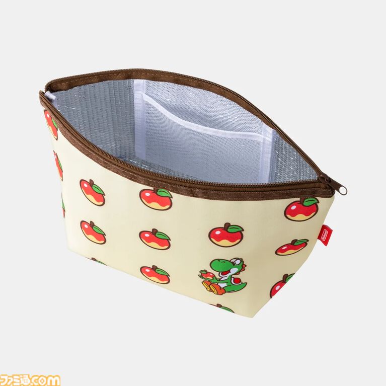 満腹になったヨッシーがかわいいトートバッグなど新商品がマイニンテンドーストアで発売。ヨッシーの保冷剤も同時発売。過去に発売されたタマゴ型キーケースもリニューアル