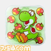 満腹になったヨッシーがかわいいトートバッグなど新商品がマイニンテンドーストアで発売。ヨッシーの保冷剤も同時発売。過去に発売されたタマゴ型キーケースもリニューアル