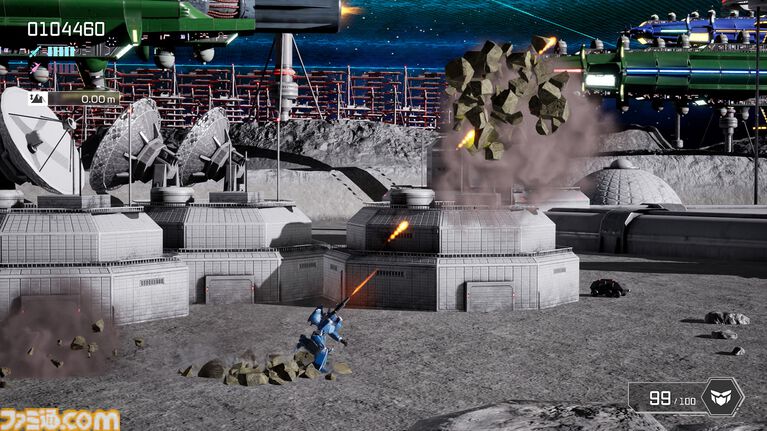 『FZ: Formation Z』ジャレコの名作『フォーメーションZ』フルリメイク作が本日(5/21)発売。ロボと戦闘機の形態を切り替えながらステージを攻略