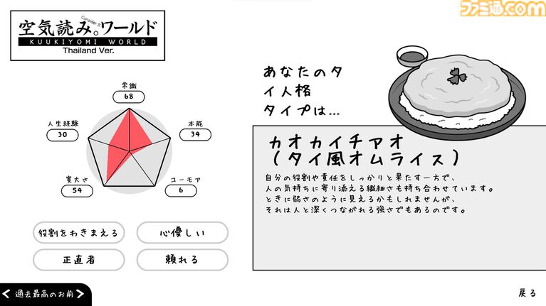 『みんなで空気読み。ワールド タイVer.』Switch版が本日（5/21）配信。タイ語で“あなた”と書かれたTシャツが当たるタイ国政府観光庁とのコラボキャンペーンも実施