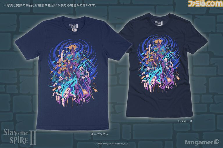 『Slay the Spire 2』5人のプレイアブルキャラがあしらわれたTシャツがクール。ステッカー、ピンバッジなど公式グッズ4点が販売開始