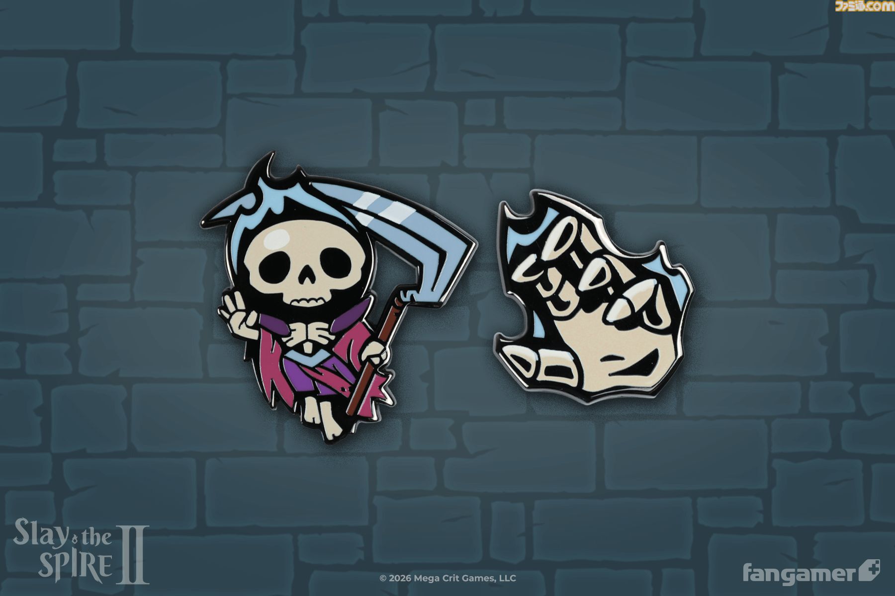 『Slay the Spire 2』5人のプレイアブルキャラがあしらわれたTシャツがクール。ステッカー、ピンバッジなど公式グッズ4点が販売開始