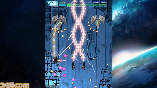 『サイヴァリア３』弾をギリギリで避けて自機を成長させていく弾幕シューティング。22年ぶりとなるナンバリング最新作が本日（5/21）発売