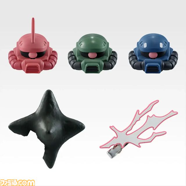 一番くじ“機動戦士ガンダム ジークアクス”が5/22より発売。白いガンダムやジフレドらの胸像に混ざってシャリア・ブルもフィギュア化。ラストワン賞は赤いガンダムの胸像に