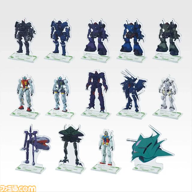 一番くじ“機動戦士ガンダム ジークアクス”が5/22より発売。白いガンダムやジフレドらの胸像に混ざってシャリア・ブルもフィギュア化。ラストワン賞は赤いガンダムの胸像に